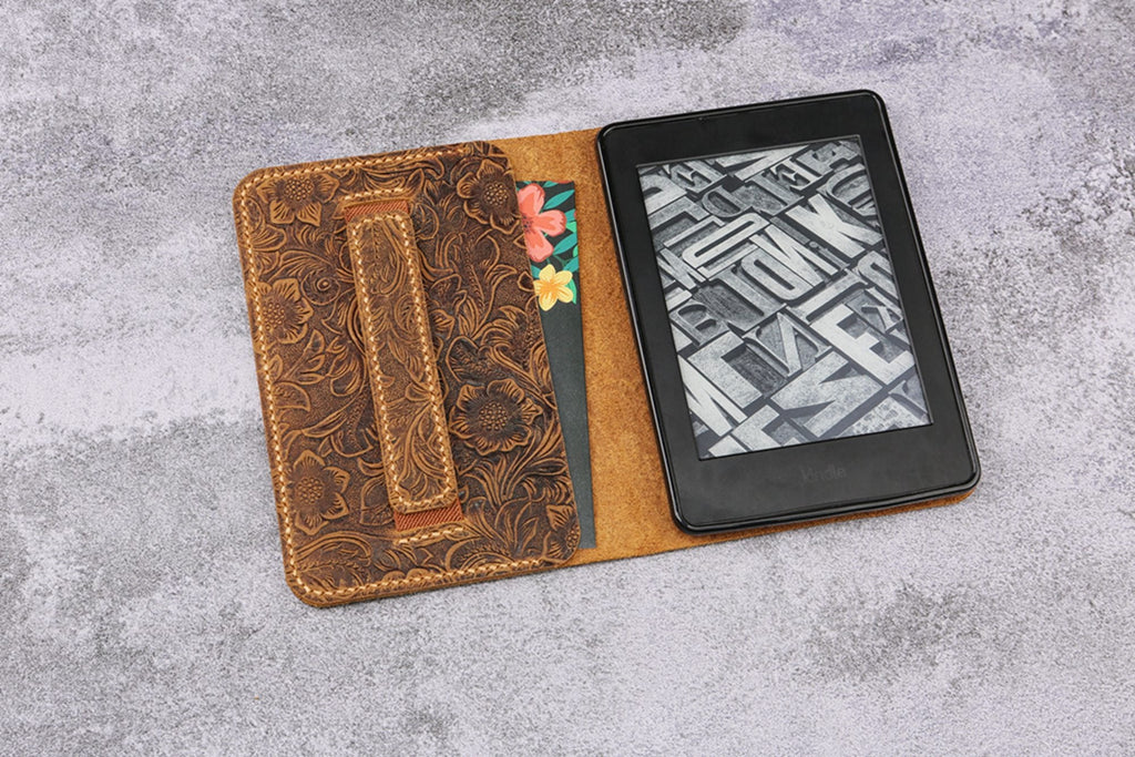 Embrace the Romance of Reading: Discover the Perfect Leather Kindle Case