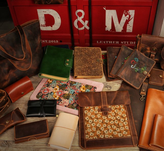 6 ring binder - DMleather