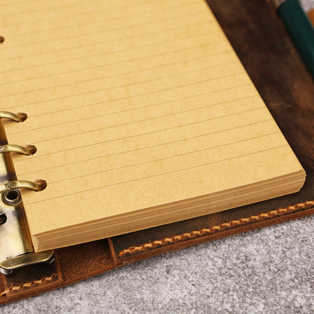 6 ring binder - DMleather