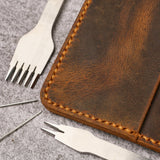 6 ring binder - DMleather