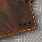 6 ring binder - DMleather