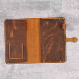 a5 leather notebook cover - DMleather