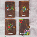 a5 leather notebook cover - DMleather