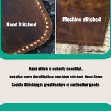 a5 leather ring binder - DMleather