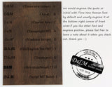 a5 leather ring binder - DMleather