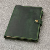 a5 leather ring binder - DMleather