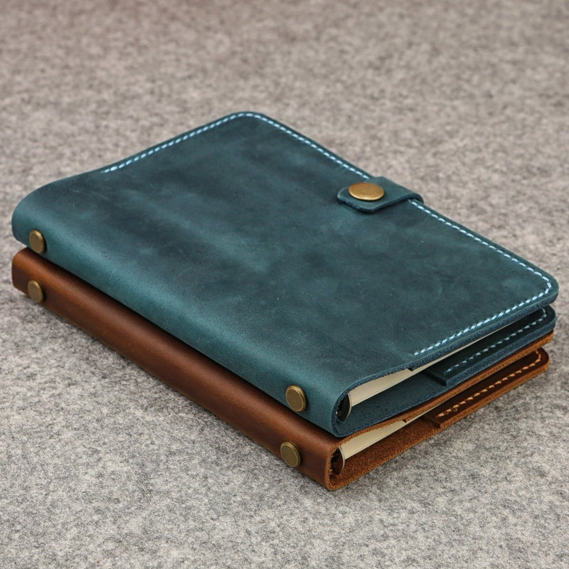 a5 leather ring binder - DMleather
