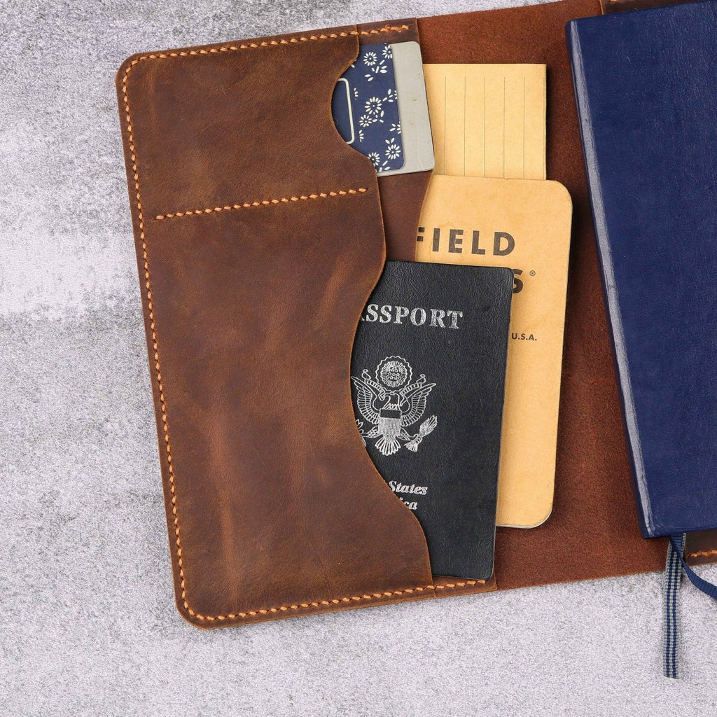 a5 planner cover - DMleather