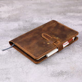 a5 planner cover - DMleather