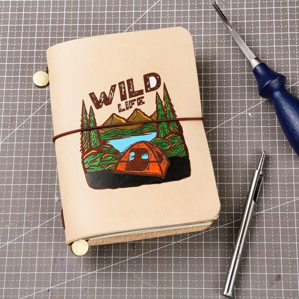 art journal - DMleather