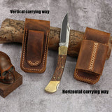 belt knife sheath - DMleather