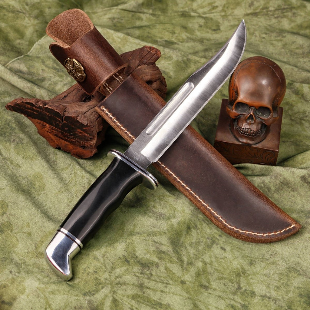 buck 120 leather sheath - DMleather