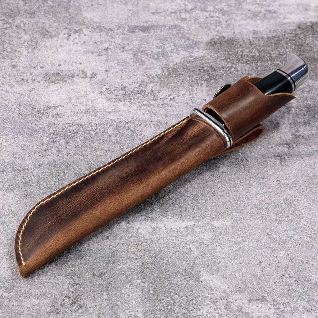 buck 120 leather sheath - DMleather