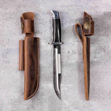 buck 120 leather sheath - DMleather