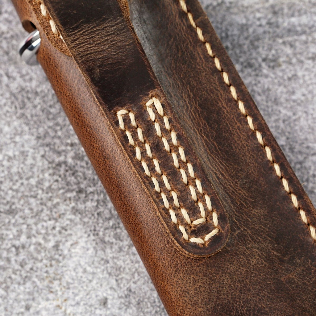 buck 120 leather sheath - DMleather