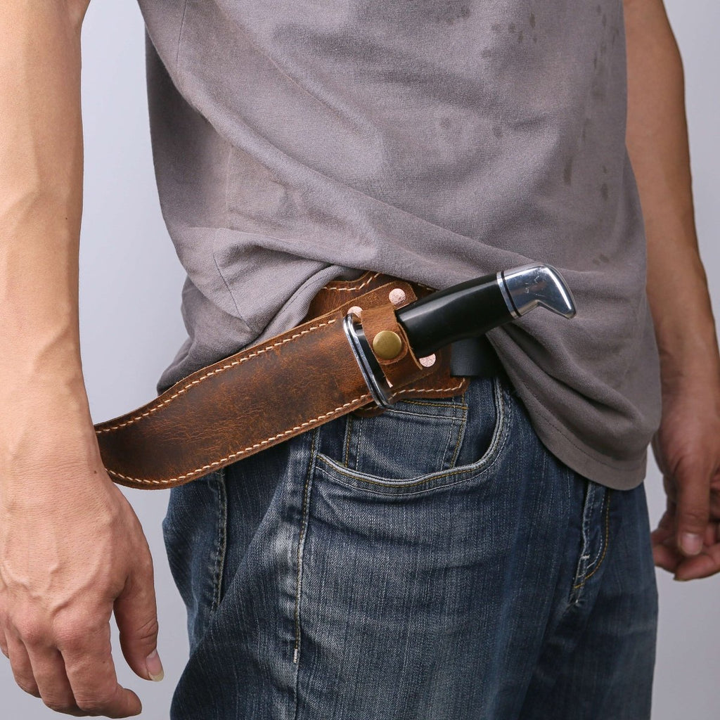 buck 120 sheath - DMleather