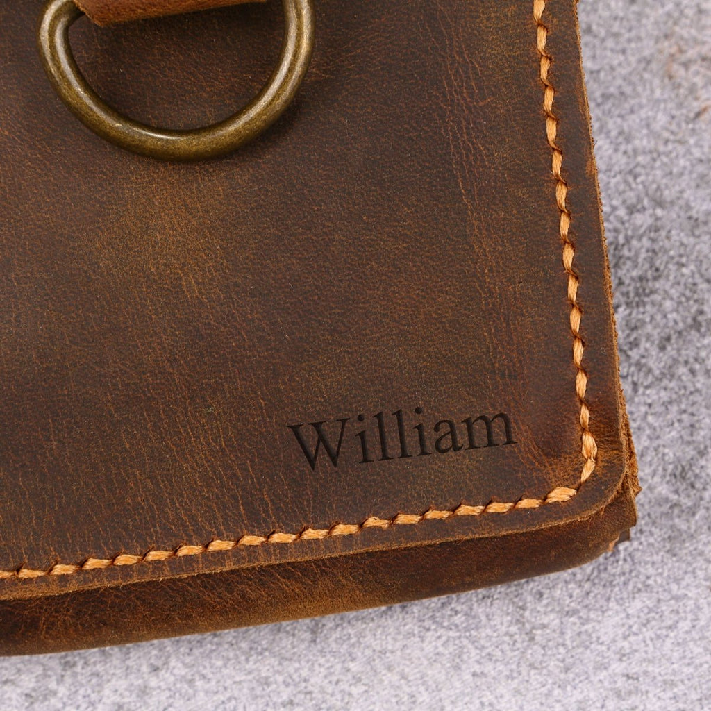 cell phone crossbody bag - DMleather