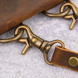 cell phone crossbody bag - DMleather