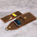 cell phone crossbody bag - DMleather