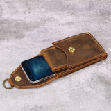 cell phone crossbody bag - DMleather