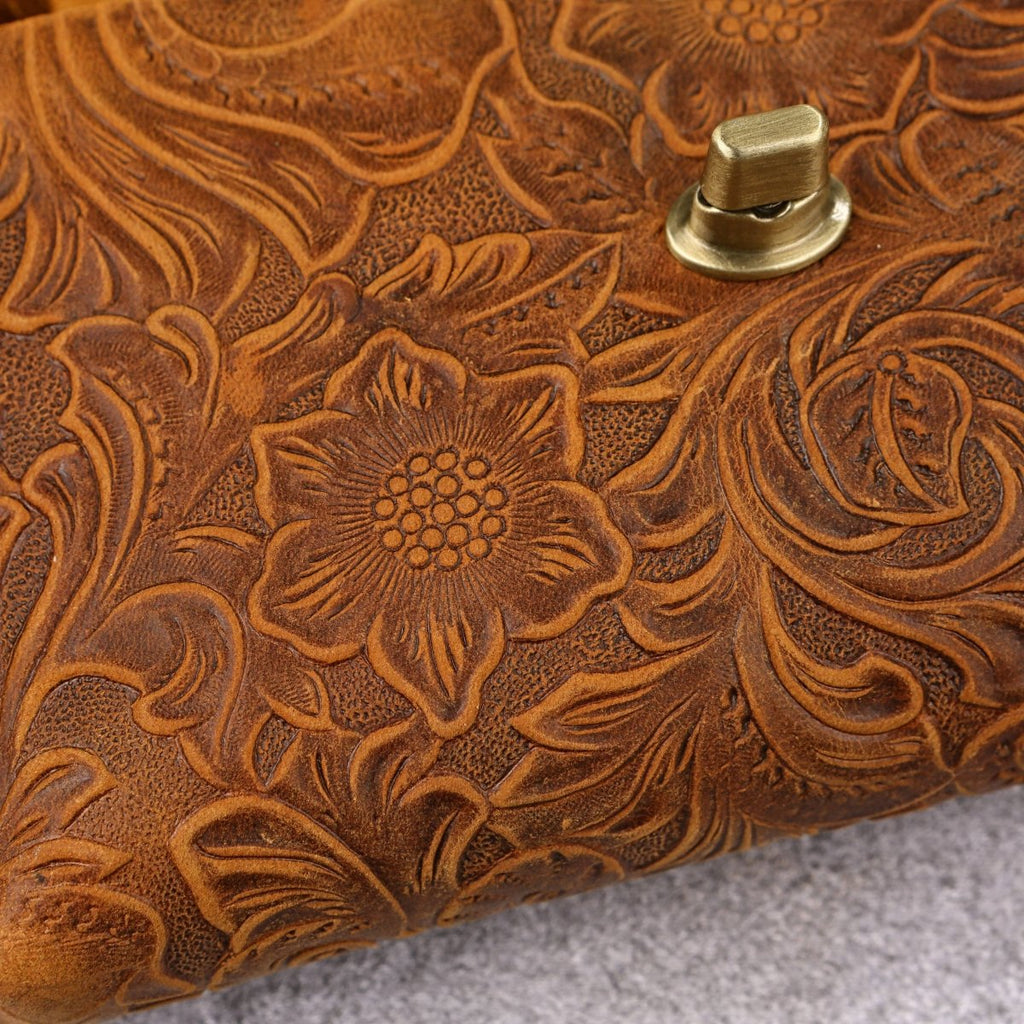 cell phone crossbody bag - DMleather
