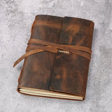 custom leather bound journal - DMleather