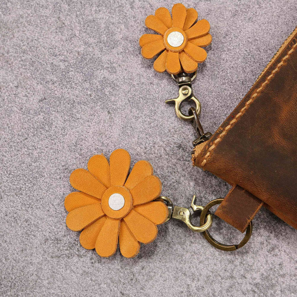 hand painted leather purses - DMleather