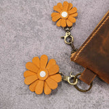 hand painted leather purses - DMleather