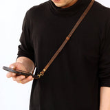 iphone 13 pro case with strap - DMleather