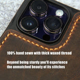 iphone 13 pro case with strap - DMleather