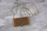 Personalized crossbody iPhone wallet with strap