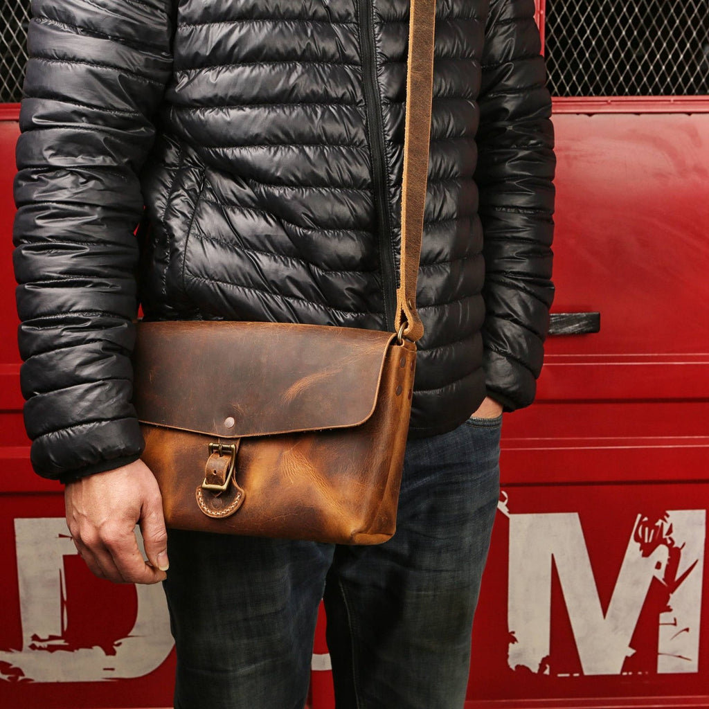custom crossbody bag - DMleather