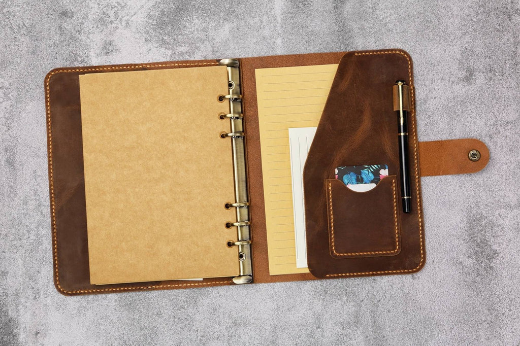 a5 planner - DMleather
