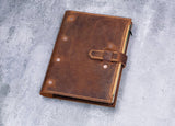 Leather sketchbook cover for Strathmore sketchbook Sketch Paper 5.5"X8.5"