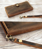 Personalized leather samsung galaxy note 20 10 9 case wallet