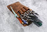 Leather barber hairdressing bag Gifts for hairdressers