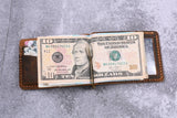 Slim Minimalist Front Pocket Money clip Wallet for men