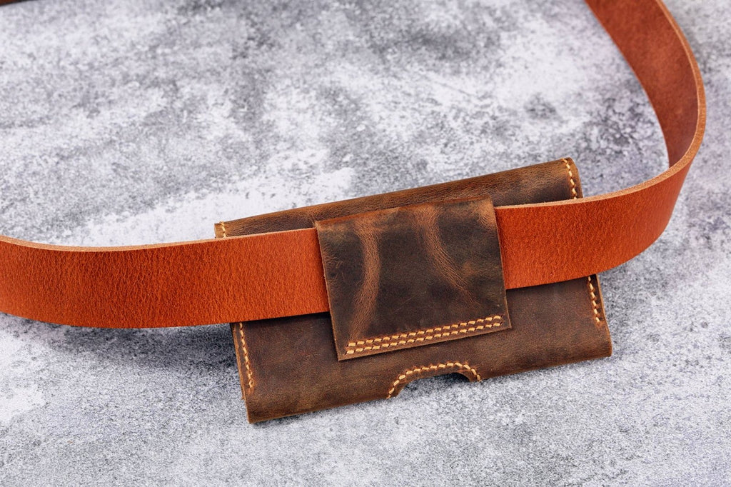 belt clip on phone case - DMleather