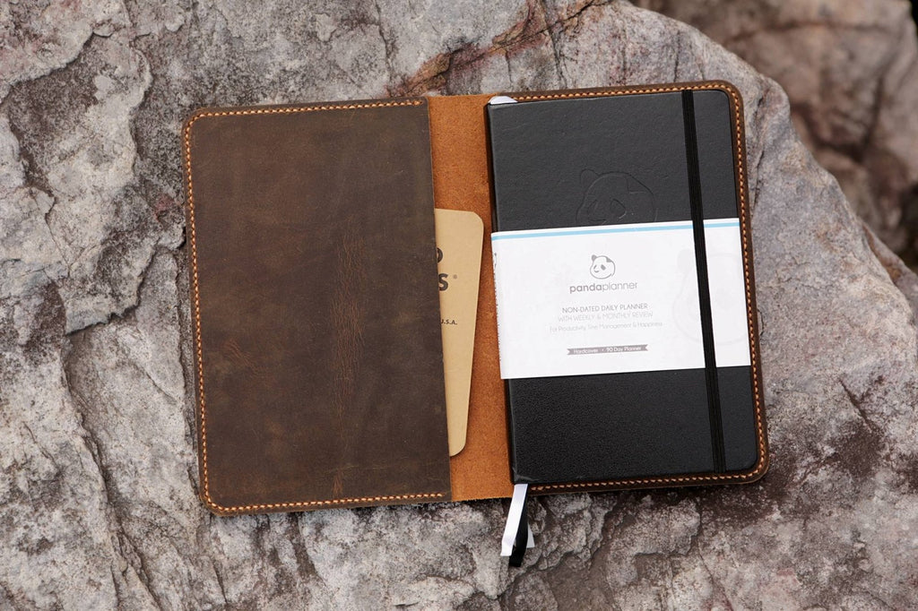 leather panda planner case