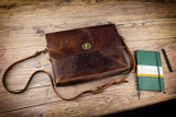 15 inch leather laptop bag - DMleather