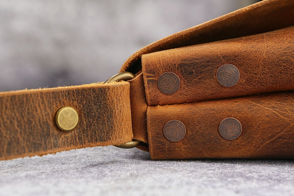 custom crossbody bag - DMleather