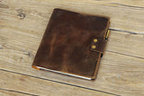 leather cover for 5 five star spiral notebooks