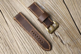 Vintage mens leather watch straps for Panerai watch