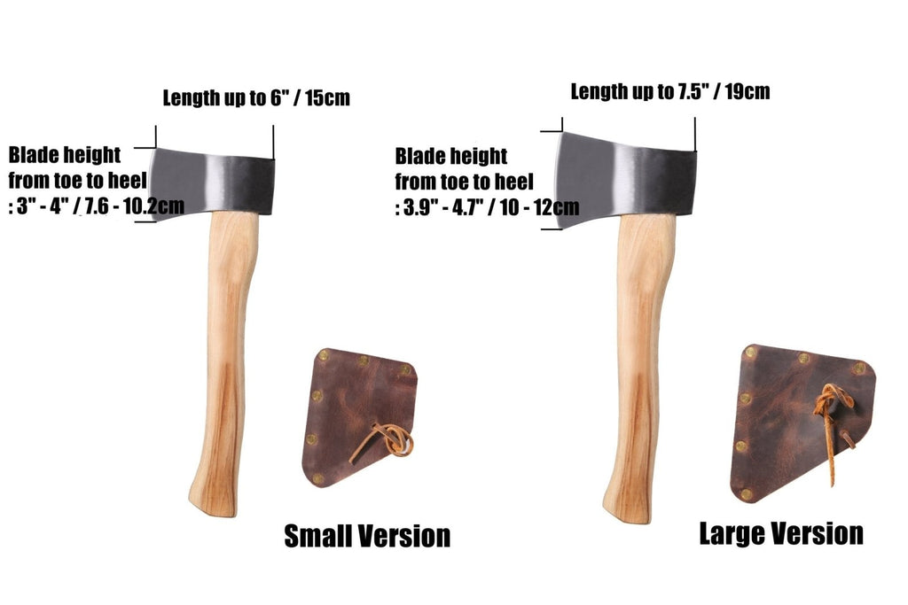 Leaher Axe Head Sheath Protect Cover Leather Hatchet Sheath