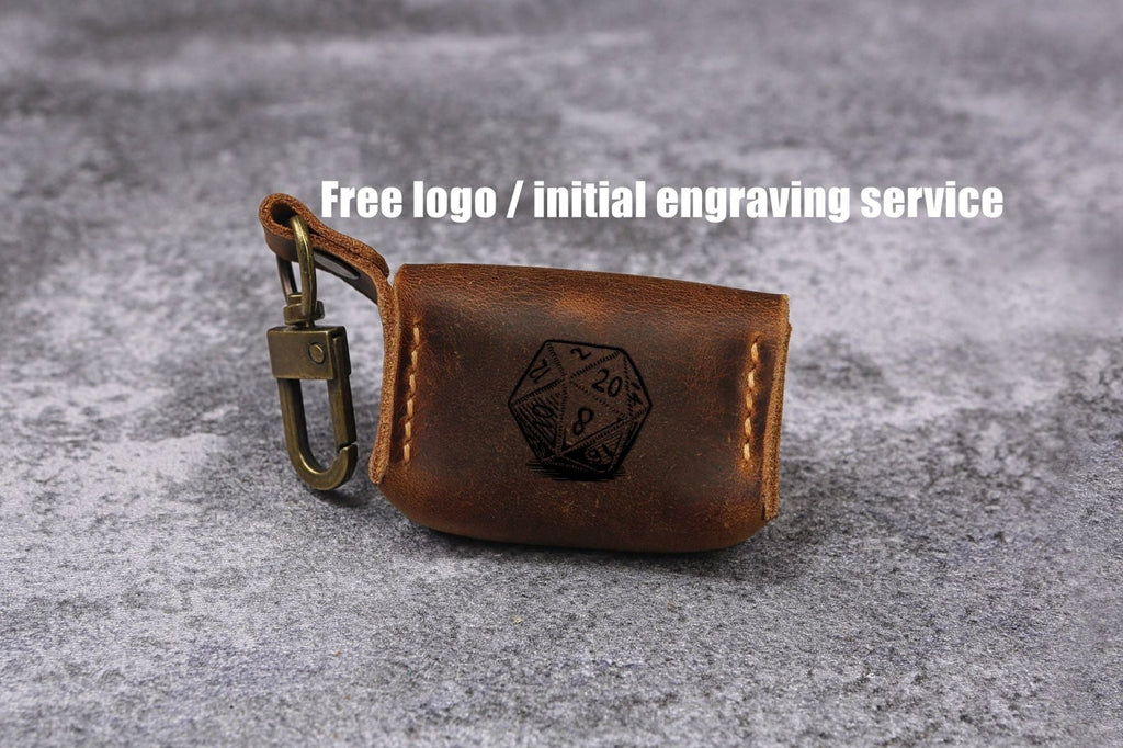 dice box - DMleather