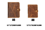 a5 planner - DMleather