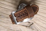 Vintage mens leather watch straps for Panerai watch