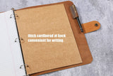 3 ring binder portfolio - DMleather