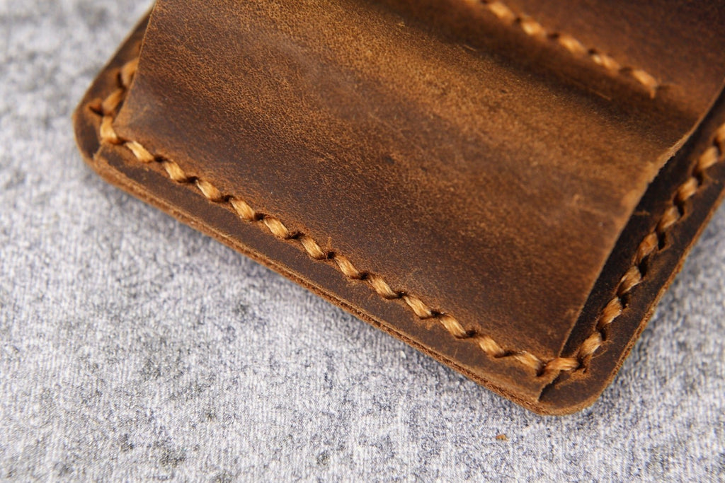 Leather pen pencil holder clip for notebook journal