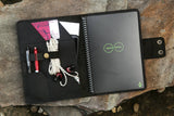 black leather rocketbook cover